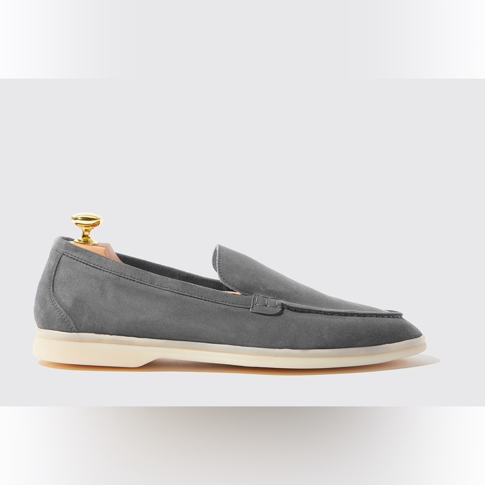 Scarosso Unisex Grey Loafers